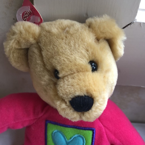 Vintage Hallmark KISS KISS BEAR hand holding couple - Picture 4 of 15